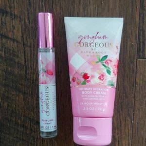 Lotion and perfume spray